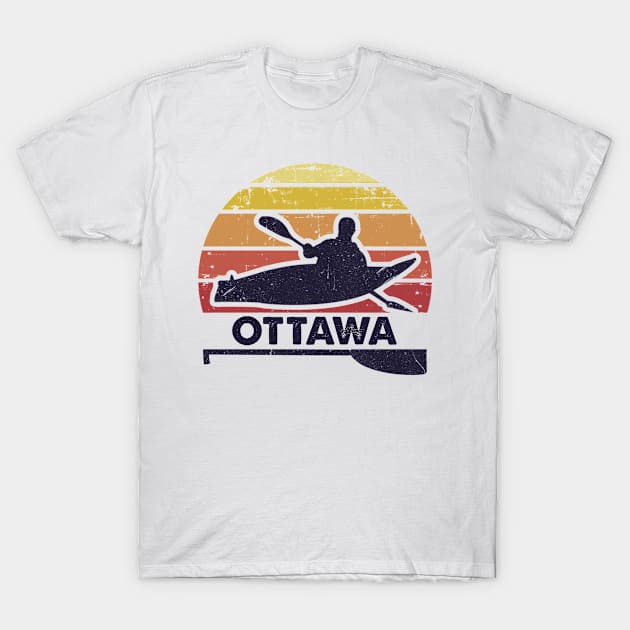 Ottawa kayaking gift T-Shirt by SerenityByAlex